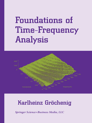 cover image of Foundations of Time-Frequency Analysis